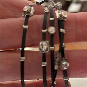 Chic whisper Black and Silver Women's Bracelet